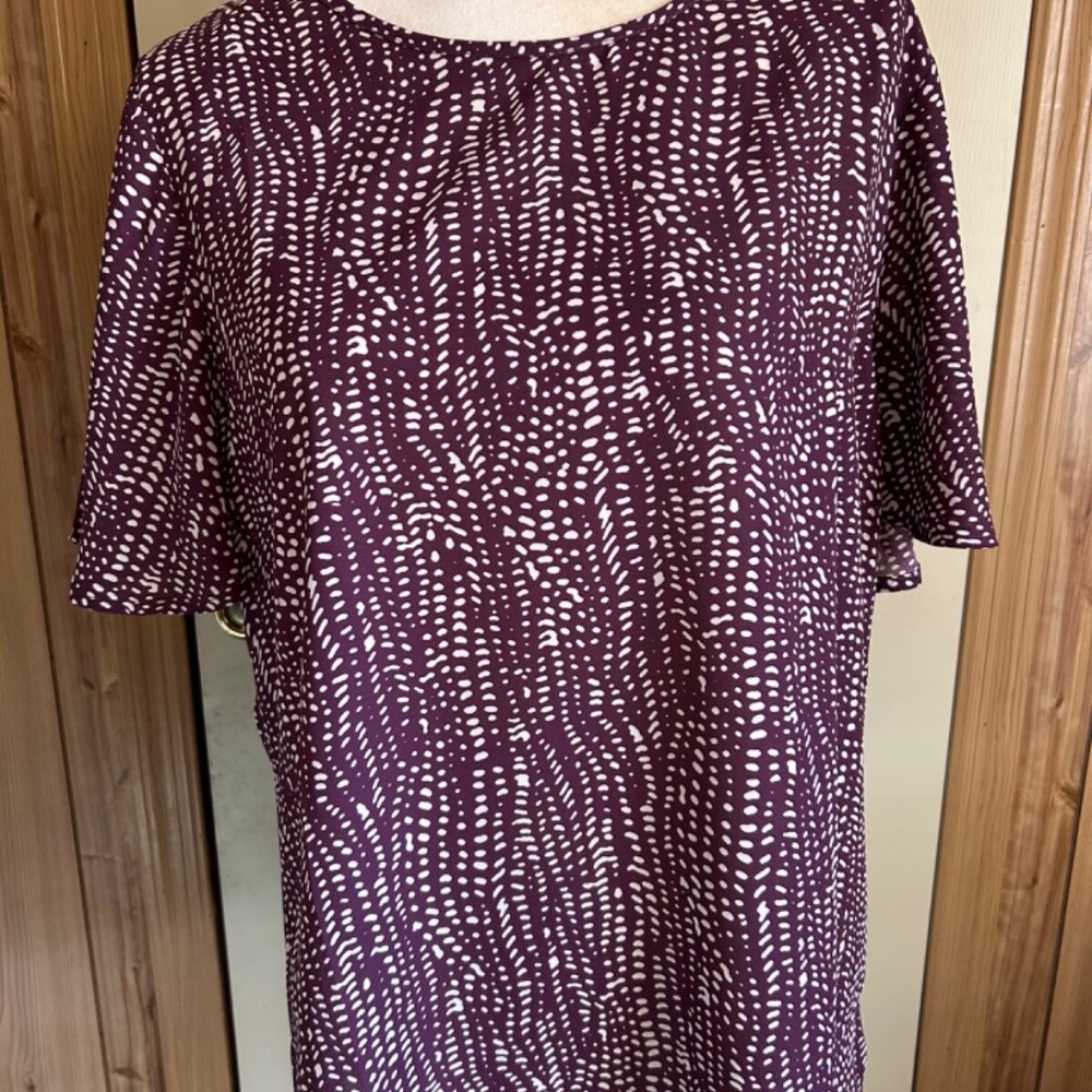 NINE BRITTON Kate Relaxed Blouse - Size Large
